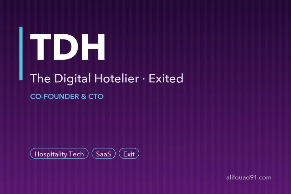 TDH – The Digital Hotelier (تم التخارج)